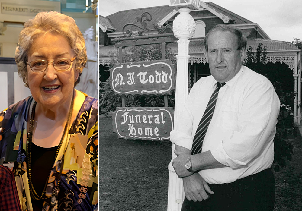 Kath and Terry Freehan, Benalla funeral home