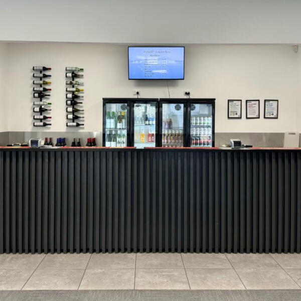 Function room bar, NJ Todd Funeral Home